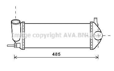 AVA QUALITY COOLING Välijäähdytin RTA4471